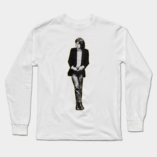 Retro Nick Drake Long Sleeve T-Shirt